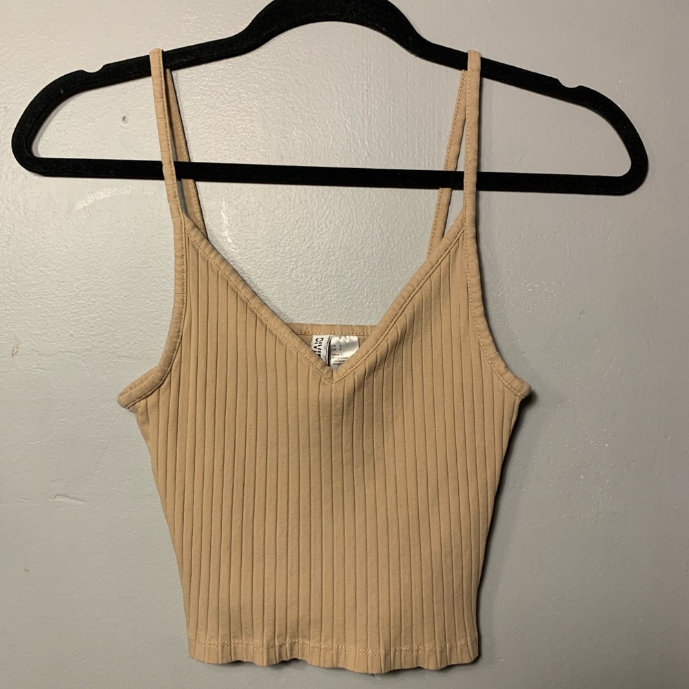 Nude color top